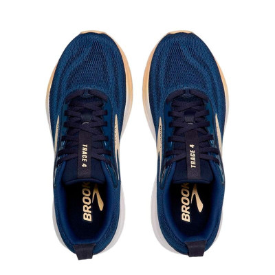 Running Shoes for Adults Brooks Trace 4 Navy Blue