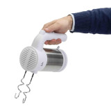 Blender/pastry Mixer JATA JEMA1240 White Steel 400 W