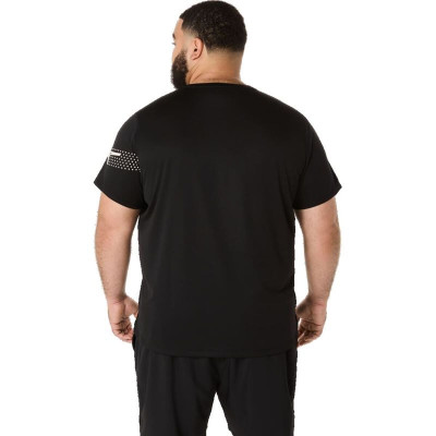 Men’s Short Sleeve T-Shirt Asics Icon Black