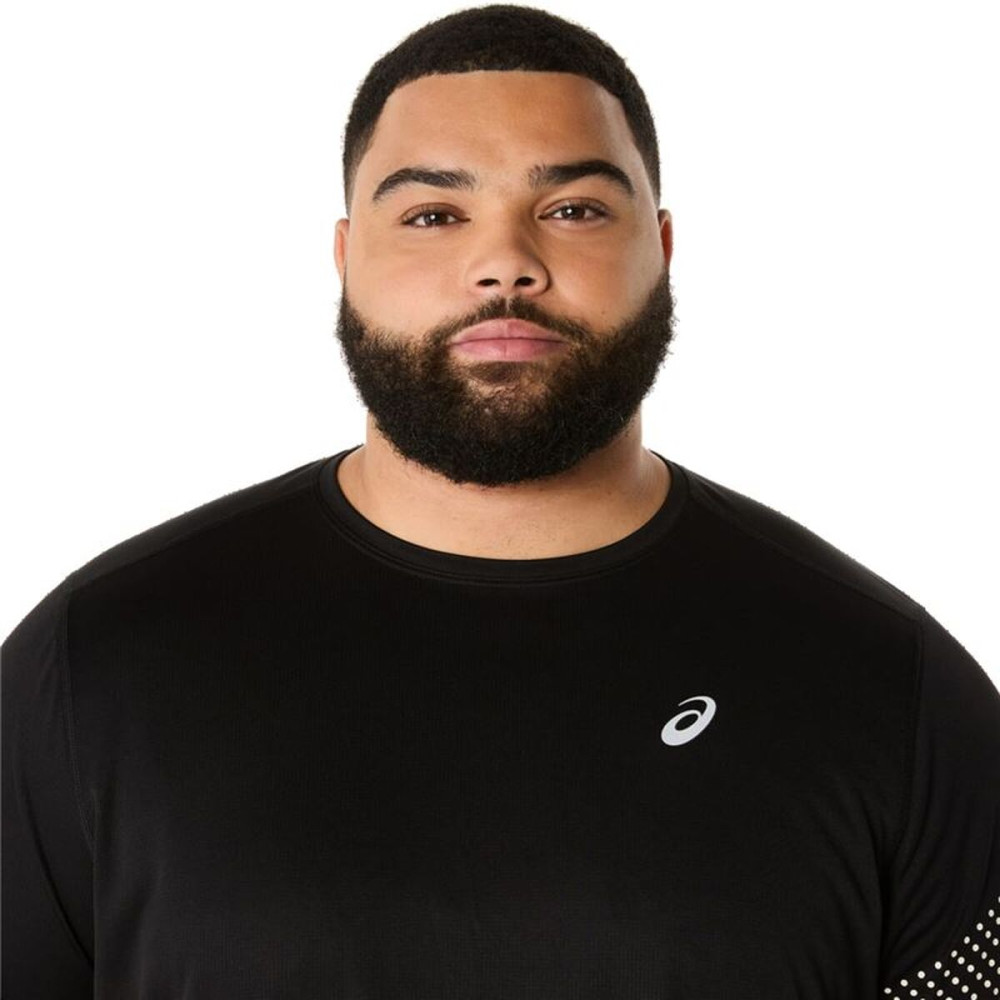 Men’s Short Sleeve T-Shirt Asics Icon Black
