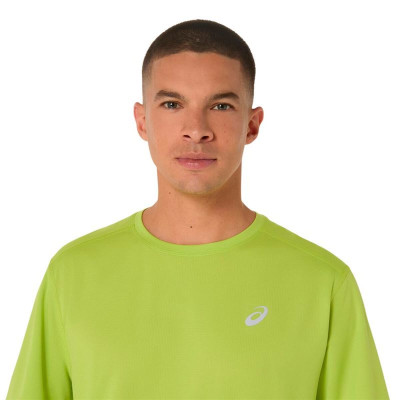 Men’s Short Sleeve T-Shirt Asics Core Lime green