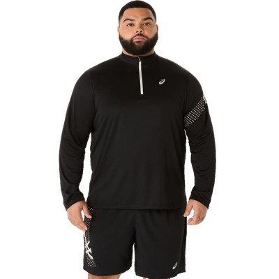 Men’s Long Sleeve T-Shirt Asics Icon Black