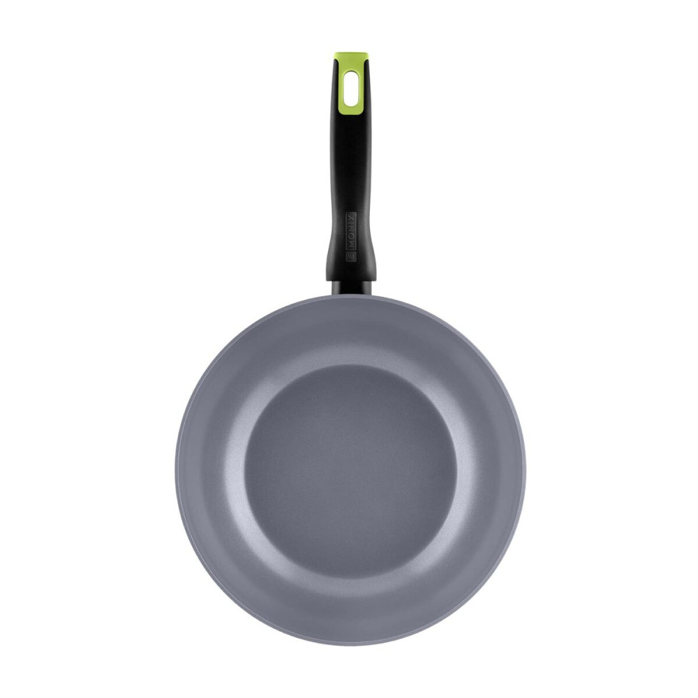 Wok Pan Monix M261232 Grey Aluminium Ø 28 cm