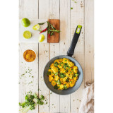 Wok Pan Monix M261232 Grey Aluminium Ø 28 cm