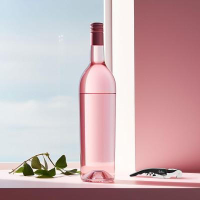 Bottle Opener with Corkscrew JATA Black Stainless steel