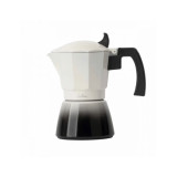 Italian Coffee Pot JATA HCAF2403 Cream Aluminium 3 Cups