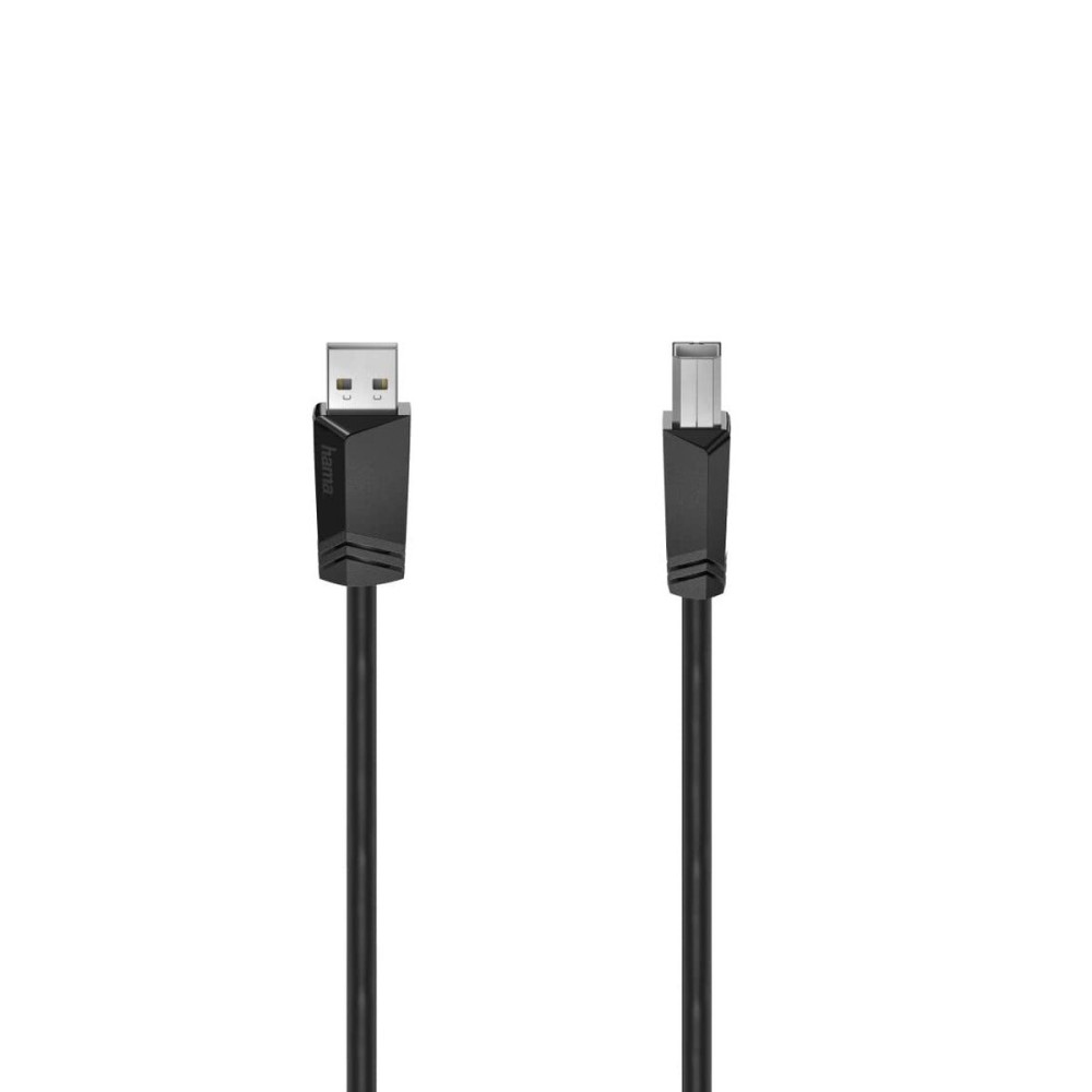 USB Cable Hama 00200603 Black 3 m