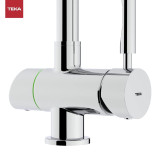 Mixer Tap Teka OS 200 Chrome Stainless steel