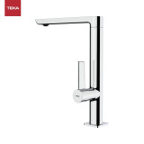 Mixer Tap Teka FO 915 Silver Metal