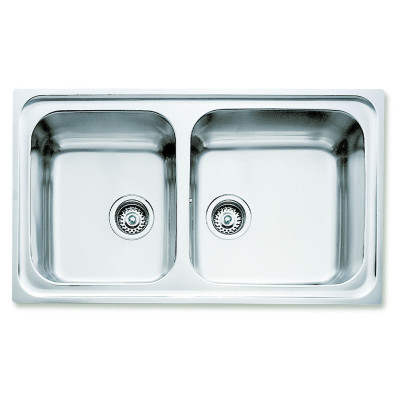 Sink with Two Basins Teka CLASSIC2C86REV