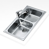 Sink with Two Basins Teka CLASSIC2C86REV
