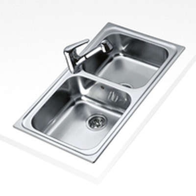 Sink with Two Basins Teka CLASSIC2C86REV