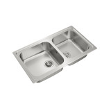 Sink with Two Basins Teka CLASSIC2C86REV