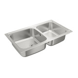 Sink with Two Basins Teka CLASSIC2C86REV