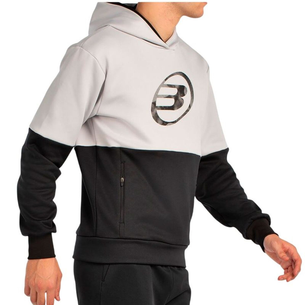 Men’s Hoodie Bullpadel Boyal 026 Light grey