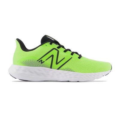 Running Shoes for Adults New Balance 411v3 Thirty Watt Lime green