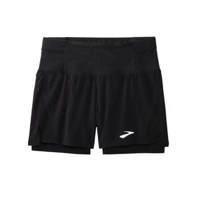 Men's Sports Shorts Brooks High Point 5" 2-in-1 Black
