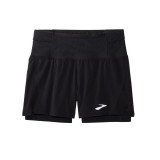 Men's Sports Shorts Brooks High Point 5" 2-in-1 Black