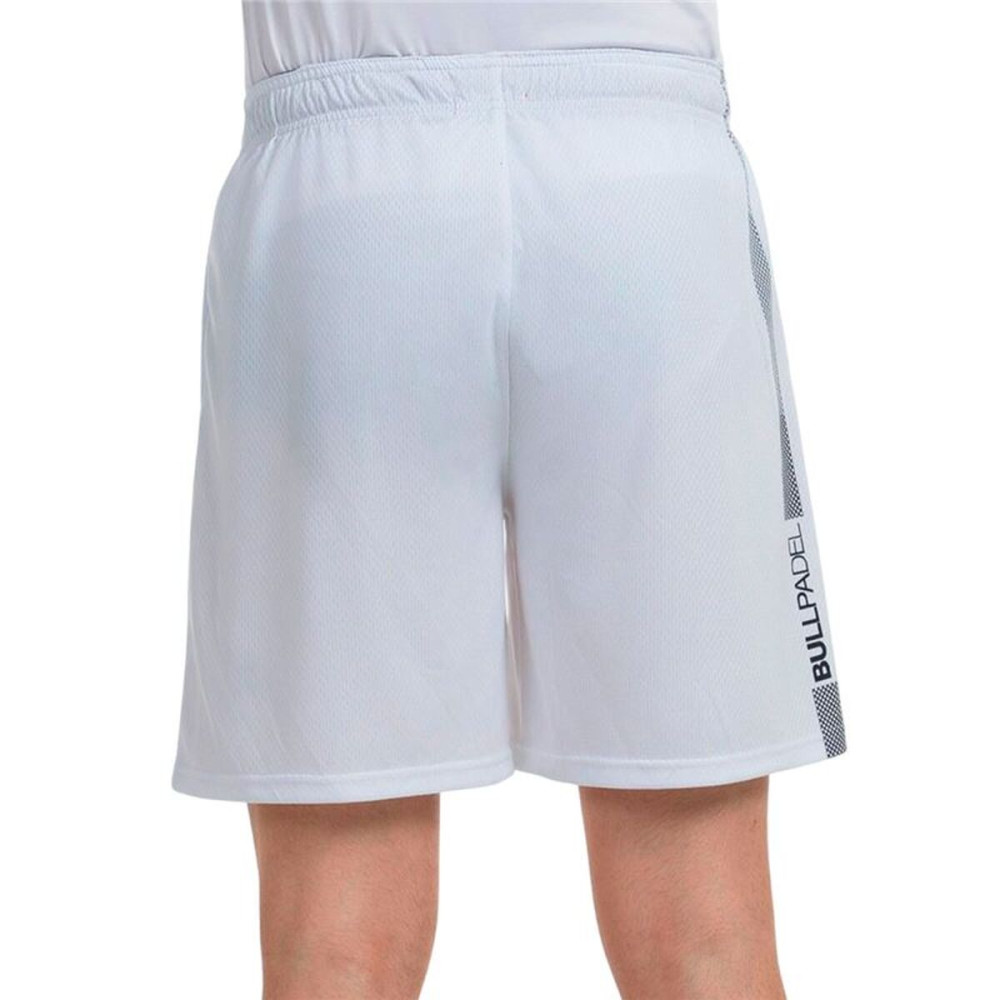 Men's Sports Shorts Bullpadel Belez White Padel