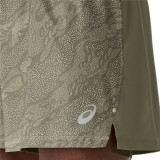 Men's Sports Shorts Asics Fujitrail All Over Print Olive