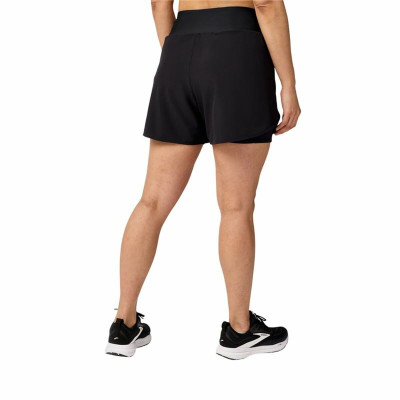 Sports Shorts for Women Brooks Chaser 5" 2-In-1 20 Black