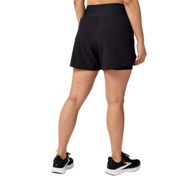 Sports Shorts for Women Brooks Chaser 5" 2-In-1 20 Black