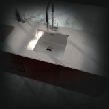 Sink with One Basin Nodor