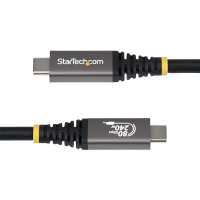 USB Cable Startech CC50CM80GUSB4CABLE Black 50 cm