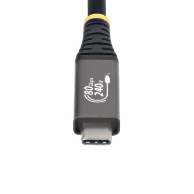 USB Cable Startech CC50CM80GUSB4CABLE Black 50 cm