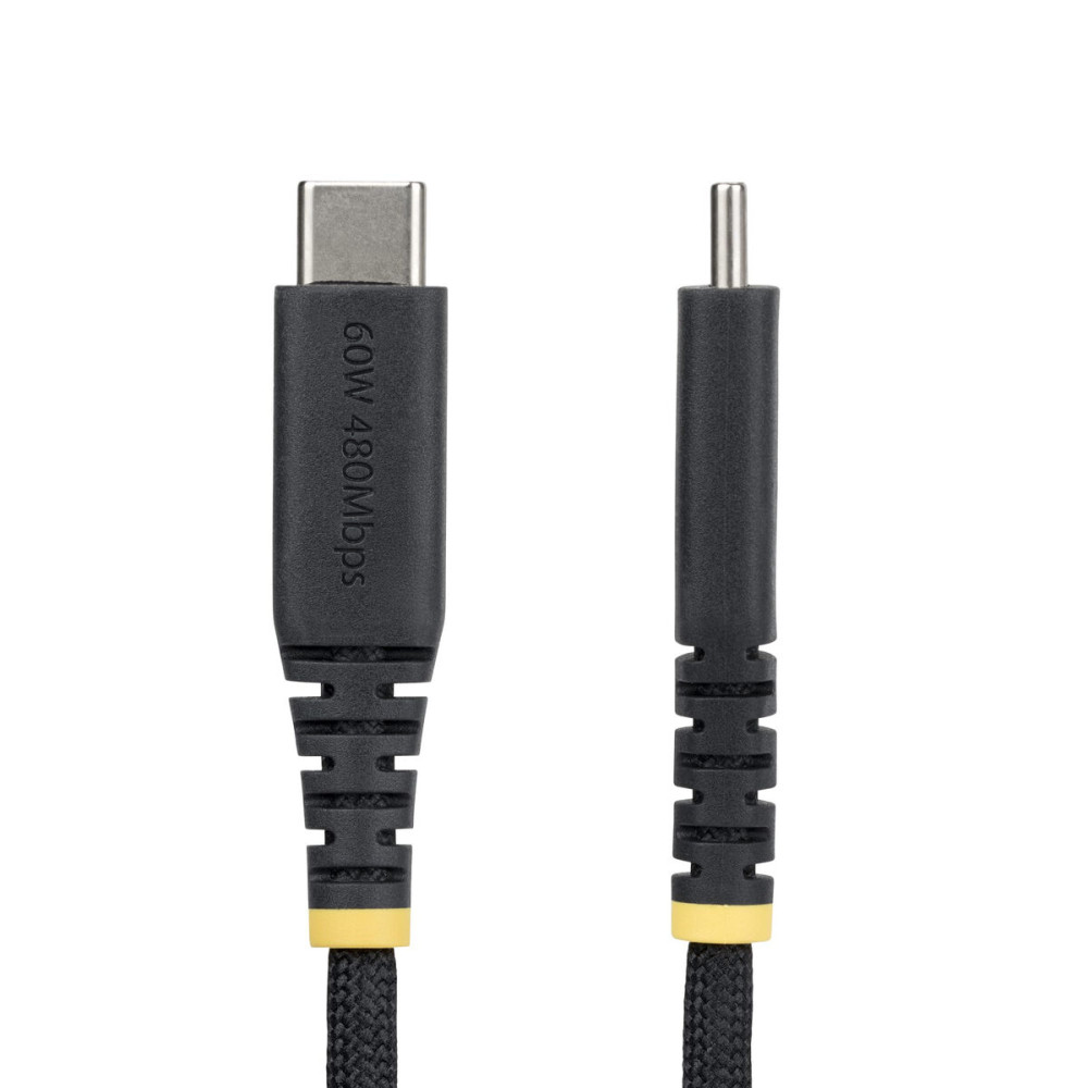 USB Cable Startech USB2CC2MNCBR Black 2 m