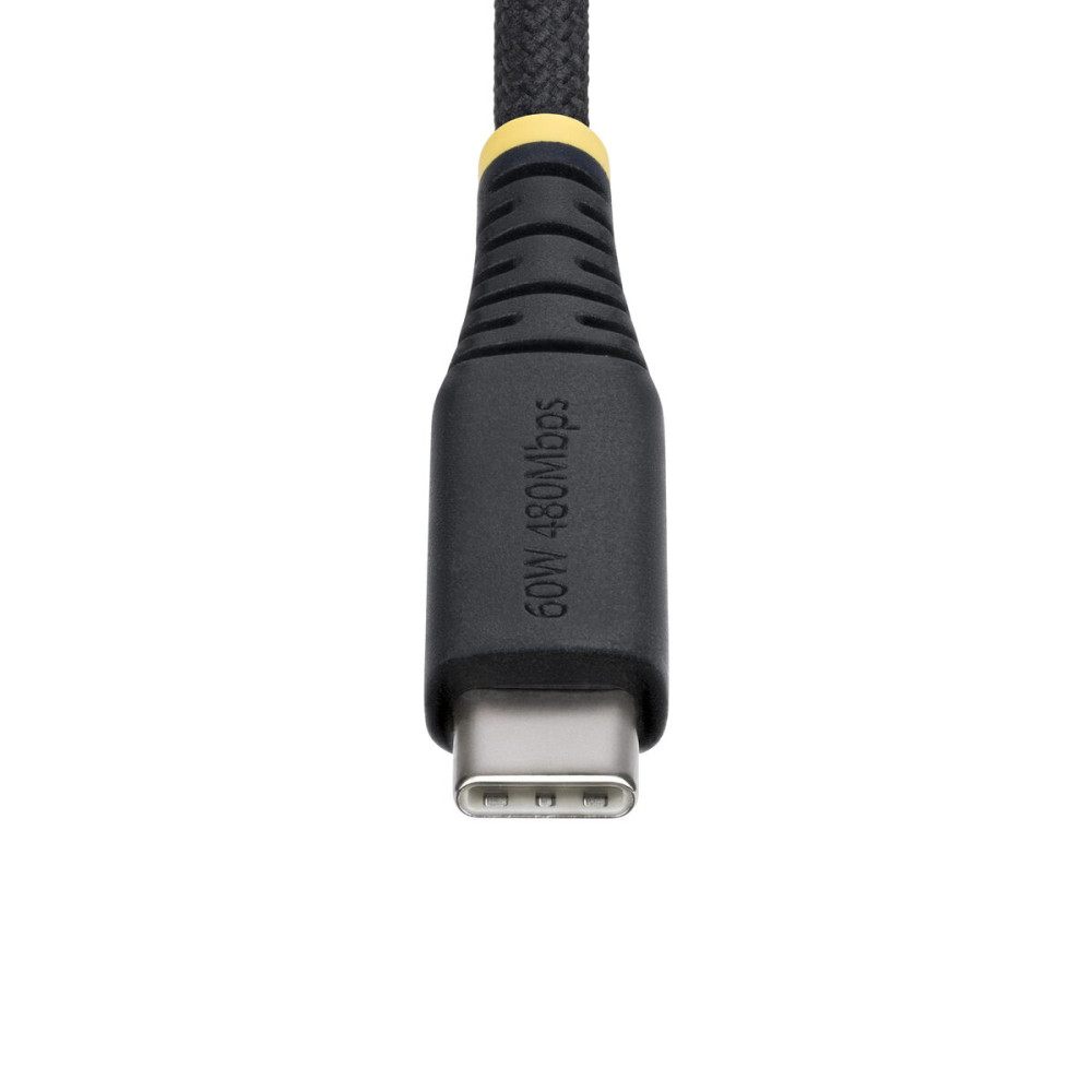 USB Cable Startech USB2CC3MNCBR Black 3 m
