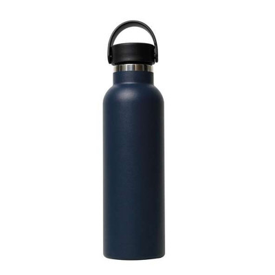 Water bottle Safta Marino Navy Blue Silicone Stainless steel
