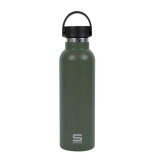 Water bottle Safta Verde camo Silicone Stainless steel