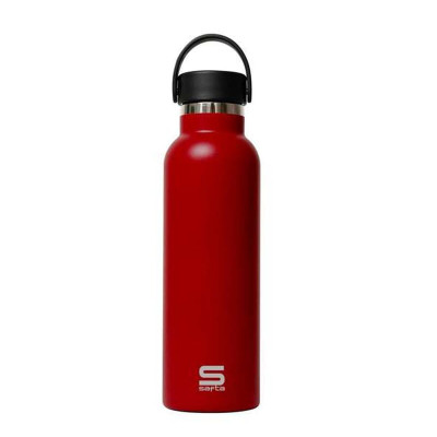 Water bottle Safta Rojo Red Silicone Stainless steel