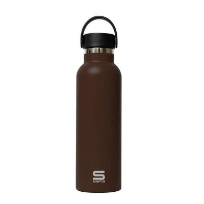 Water bottle Safta Chocolate Silicone Stainless steel