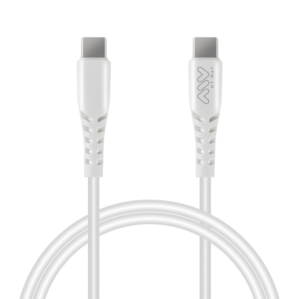 USB-C to USB-C Cable Myway White