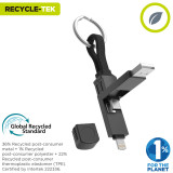 USB Cable Muvit MC278-A Black