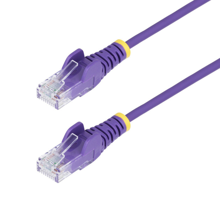 USB Cable Startech N6PAT100CMPLS Purple 1 m