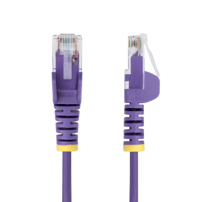USB Cable Startech N6PAT200CMPLS Purple 2 m