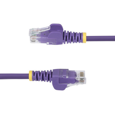 USB Cable Startech N6PAT200CMPLS Purple 2 m