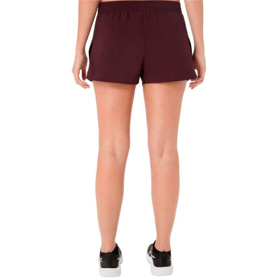 Sports Shorts for Women Asics Core Split Brown