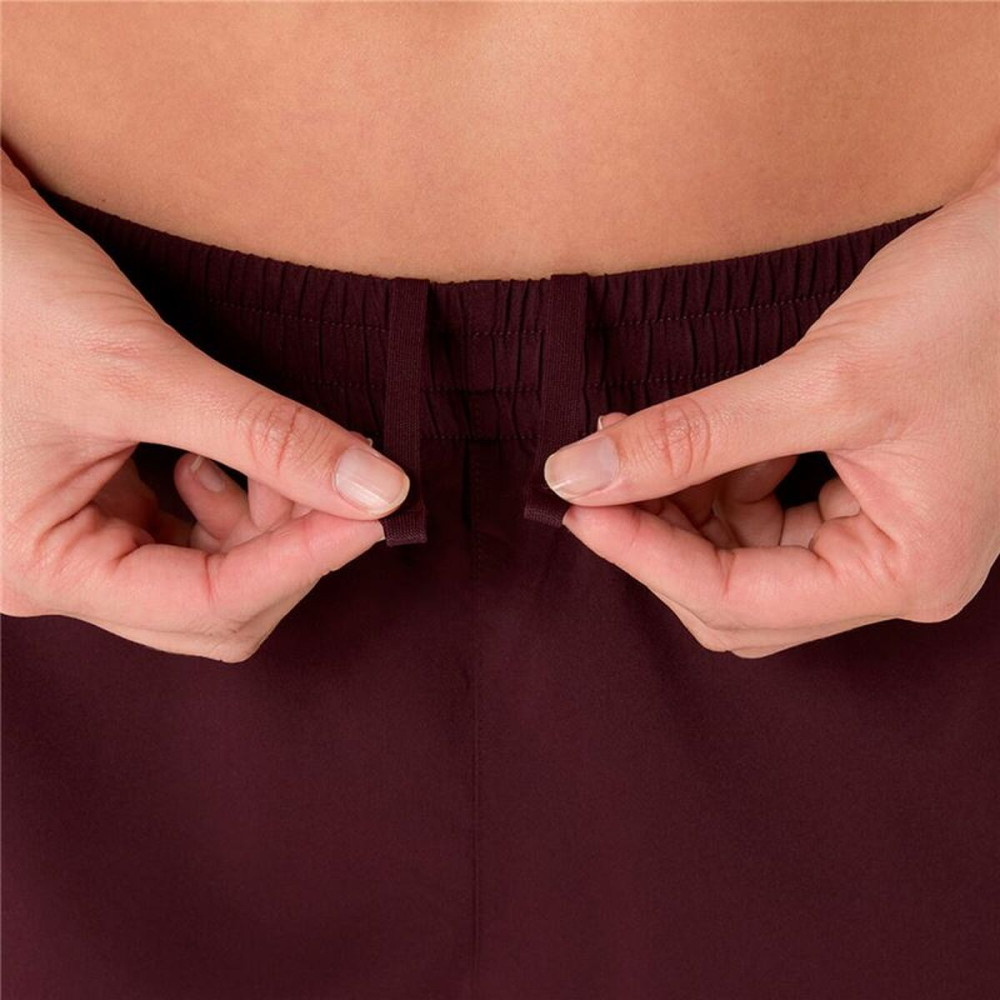 Sports Shorts for Women Asics Core Split Brown