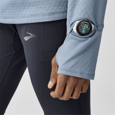 Men’s Hoodie Brooks Notch Thermal 3.0 Light grey