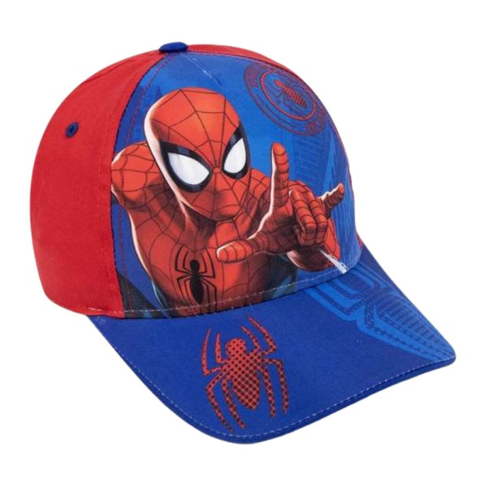 Child Cap Spider-Man Red