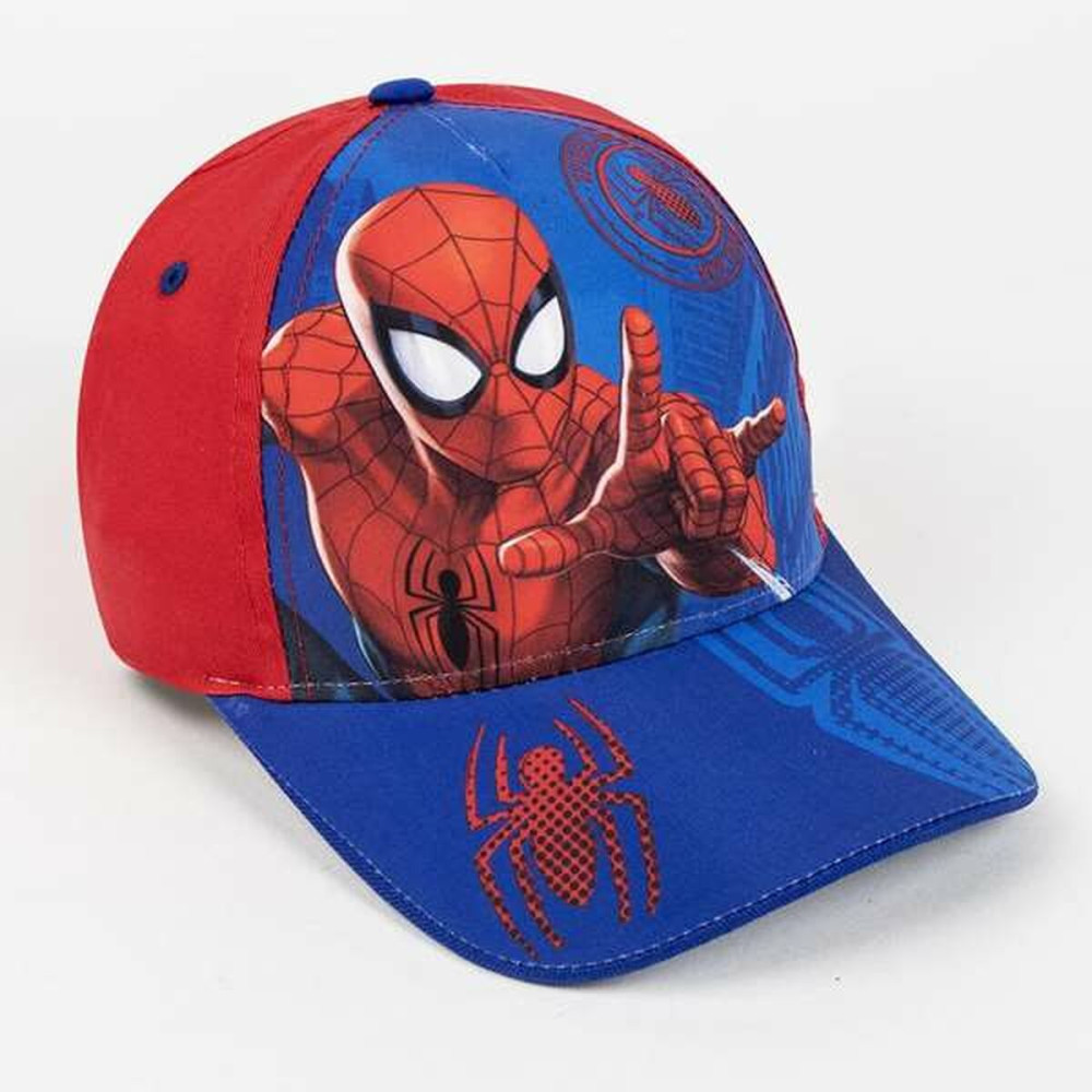 Child Cap Spider-Man Red