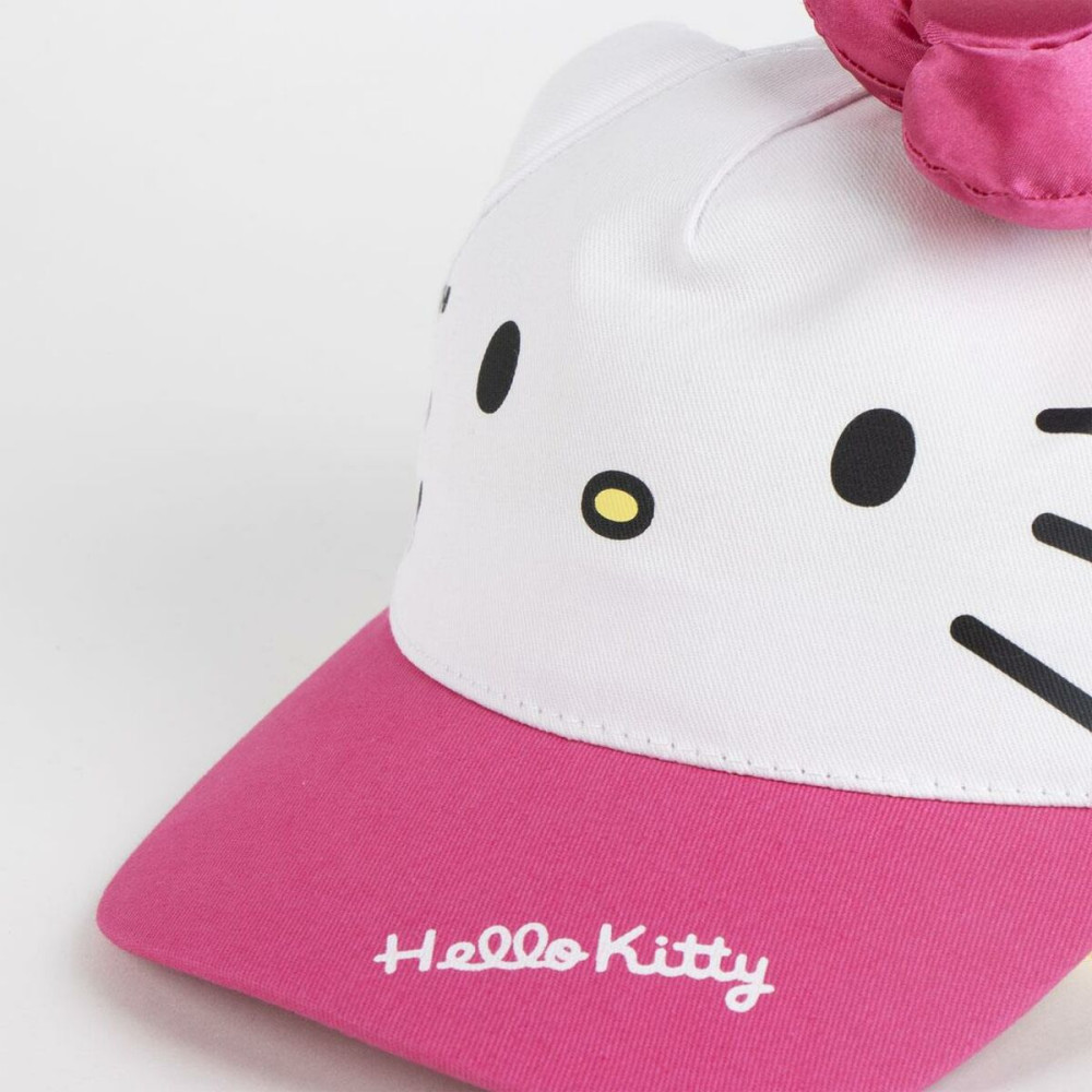 Child Cap Hello Kitty White