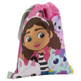 Backpack with Strings Gabby's Dollhouse Pink 27,0 x 33,0 x 1,0 cm