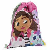 Backpack with Strings Gabby's Dollhouse Pink 27,0 x 33,0 x 1,0 cm