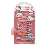 Hair Clips Hello Kitty Pink