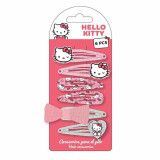 Hair Clips Hello Kitty Pink